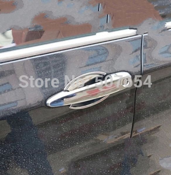 

abs chrome 8pcs car door handle decoration guard cover + 4pcs door handle decorative guaed bowl for bmw x3 2011-2014