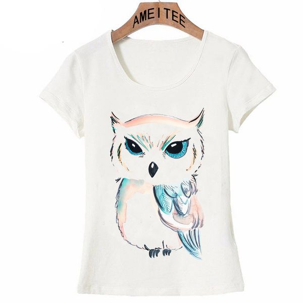 

lovely turquoise and orange design t-shirt summer fashion cute women t shirts female casual woman hip hop tee, White