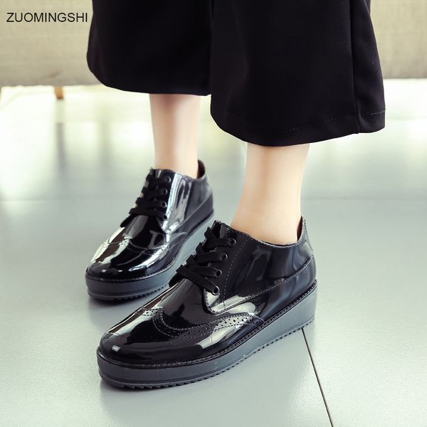 

2018 female galoshes new fashion women rain boots black pvc student rainboots waterproof non slip wear women fishing boots