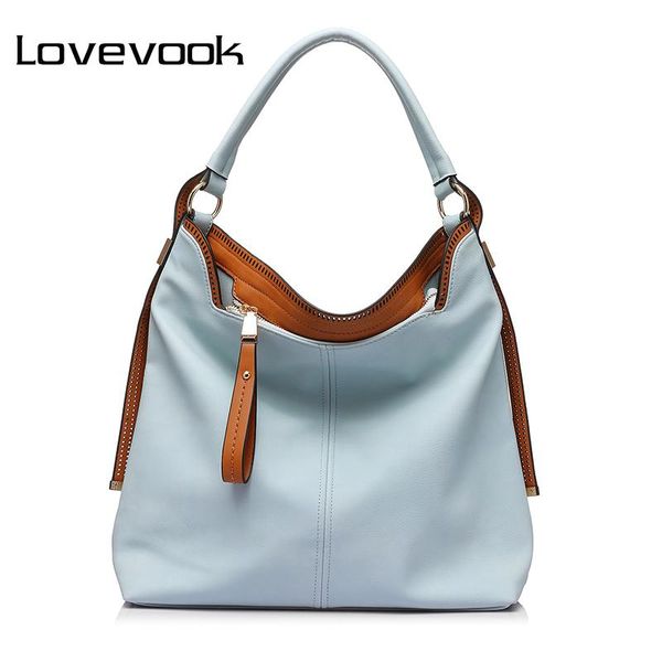 

lovevook brand large capacity shoulder bags for women handbag female artificial leather tote bag fashion 2017