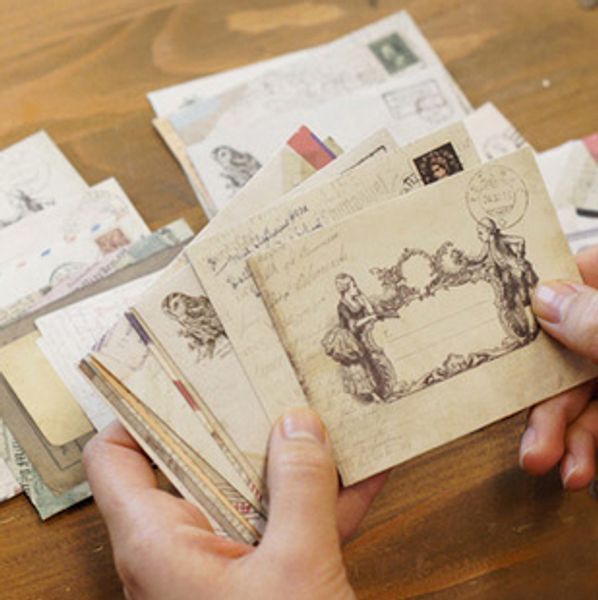 

12pcs/lot paper envelop special paper korea cute card small mini envelopes for gift card prices wholesale