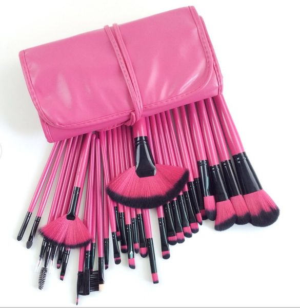 

professional makeup brushes set wooden handle synthetic makeup brush kits makeup brushes tools