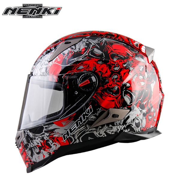 

nenki motorcycle helmet men motocross racing helmet motorbike full face ece certification moto capacete de moto