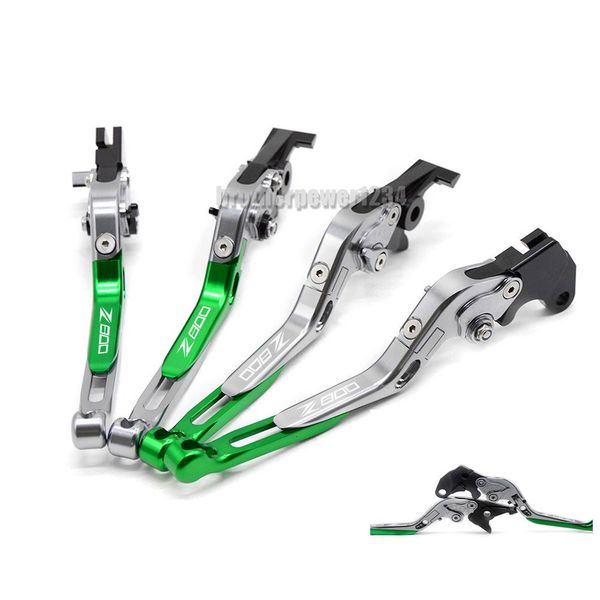 

cnc складной выдвижной тормозной рычаг сцепления для kawasaki z800 2013-2016