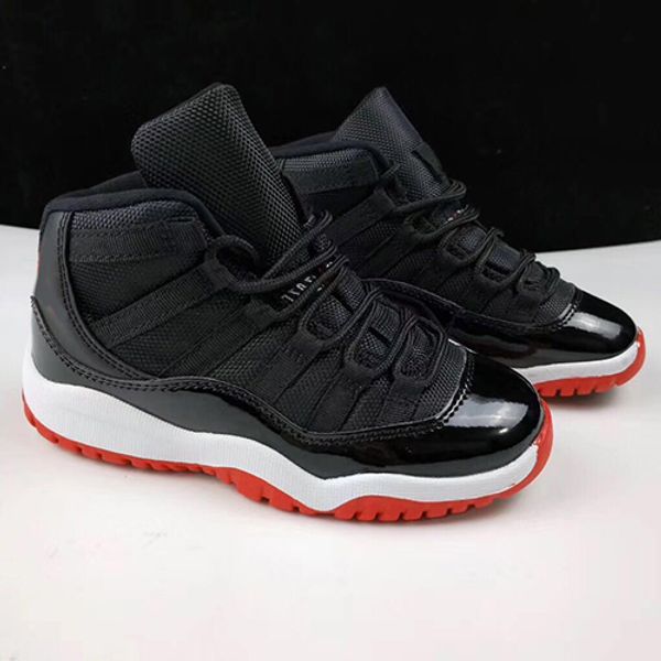 

Дети (11s) баскетбол обувь спортивная белый черный красный спортивная обувь для мальчиков девочек 11 кроссовки обувь размер 11C-3Y
