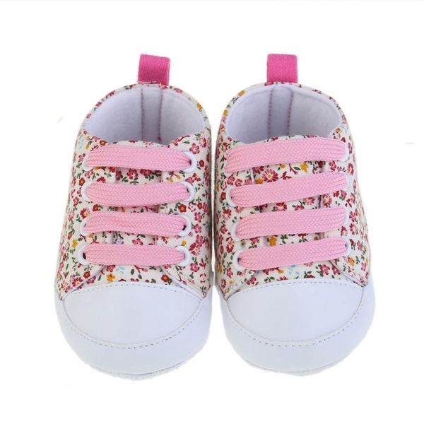 

2017 new brand children baby shoes slippers toddler soft soled anti-slip canvas floral kids first walkers for girl boy