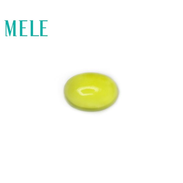 

natural golden yellow prehnite stone,10*14mm,the oval,6.8ct loose stone diy matching designer stone matching for women, Black