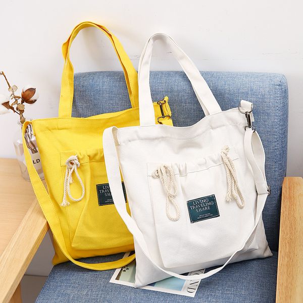 

raged sheep women reusable canvas shopping bags letter casual reusable grocery shopping bag webshop eco foldable cart