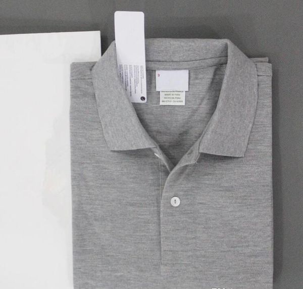 2019 летние мужские рубашки поло с коротким рукавом крокодиловая вышивка хлопок Slim Fit повседневная деловая мужская брендовая классическая футболка размер S-6XL темно-синий