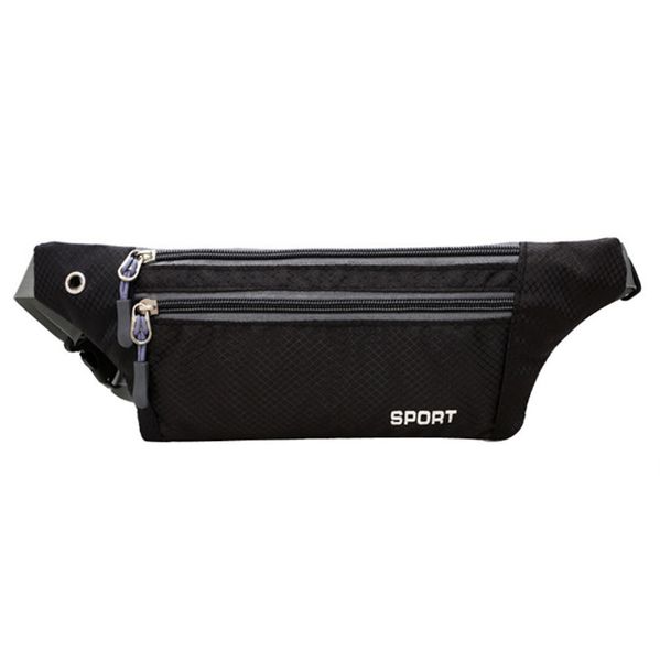 

2018 new arrival small waist bags waterproof phone belt bag security headset pocket saszetka na biodro
