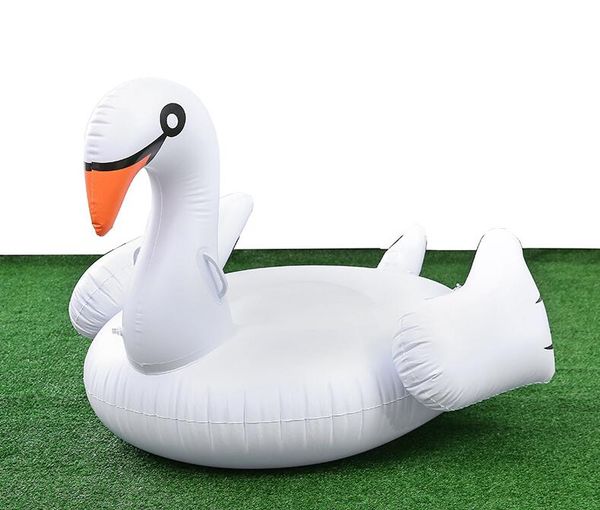 blow up swan for pool