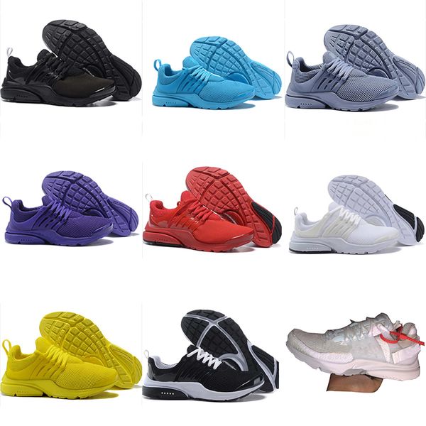 

2018 New PRESTO BR QS Breathe Yellow Black White Mens prestos Shoes Sneakers Women,Running Shoes For Men Sports Shoe,Walking designer shoes