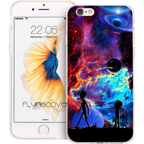 coque silicone iphone 6 rick et morty