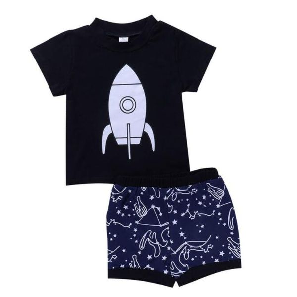 

2018 summer kid baby boys clothes casual oufits dinosaur camo hooded letter print 9 styles wholesale kids suit pants set boy clothing, White