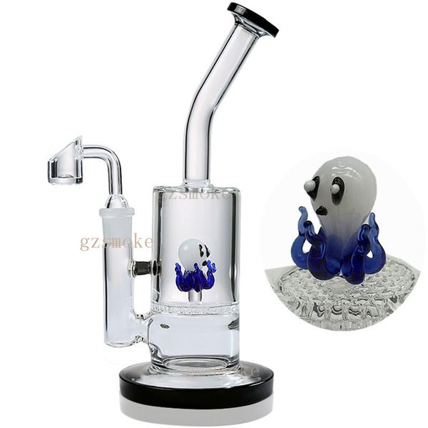 2020 Heady Elephant Perc Dab Rig Glass Bong With Quartz Banger Or Bowl