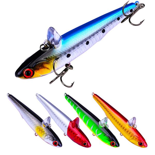 

river killer fishing crankbait 9.3cm 13.5g vibration swimming abs plastic fin lure with stainless steel hooks