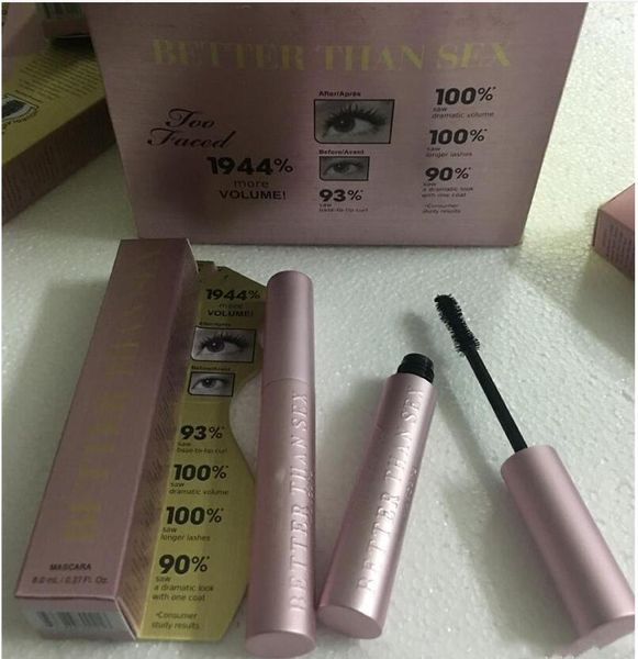 

Последний макияж! Face VS Mascara Макияж Тушь для ресниц Черный Водонепроницаемый Высок