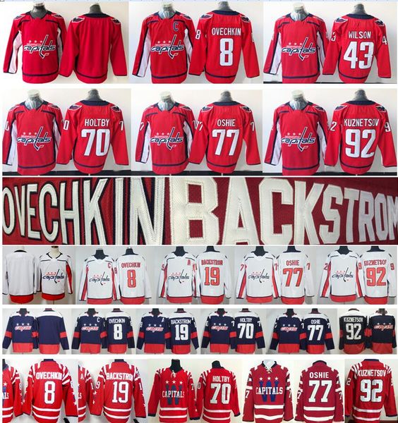

2018 Stadium Series Washington Capitals 8 Alex Ovechkin Jerseys 19 Nicklas Backstrom 43 Tom Wilson Braden Holtby Oshie Men Women Kids Youth