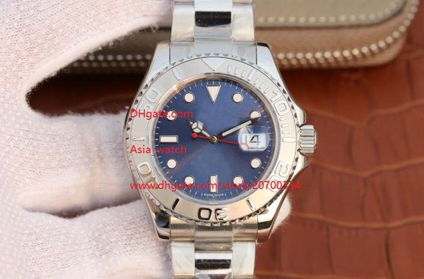 

sapphire 40mm 116622 asia 2813 automatic mechanical mens men's watch watches brand wristwatches blue dial, Slivery;brown