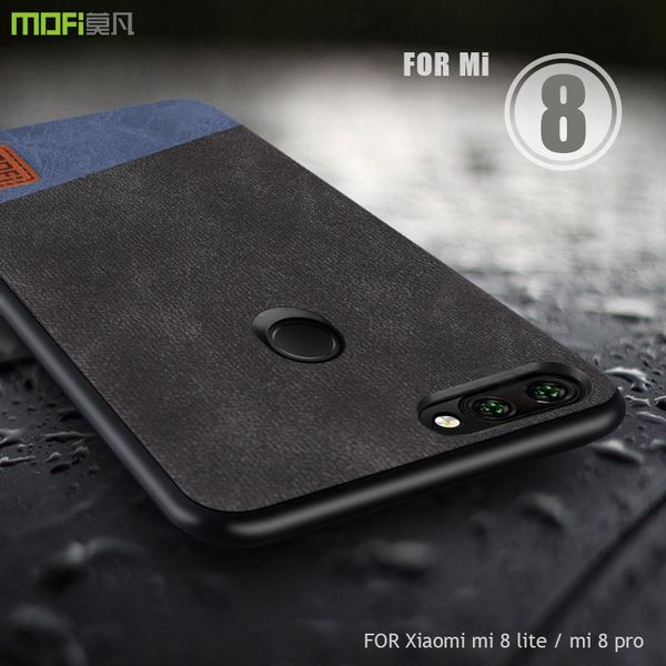 

Для Xiaomi Ми 8 облегченная чехол Mofi чехол для Xiaomi Ми 8 профессиональная ткань кожаный чехол для Xiaomi Ми 8х/Ми8 облегченная полный чехол