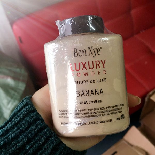 Marca Ben Nye Luxo Powder Pó Pó De Luxe Banana Loose Pó 3OZ / 85G Em Venda Stock