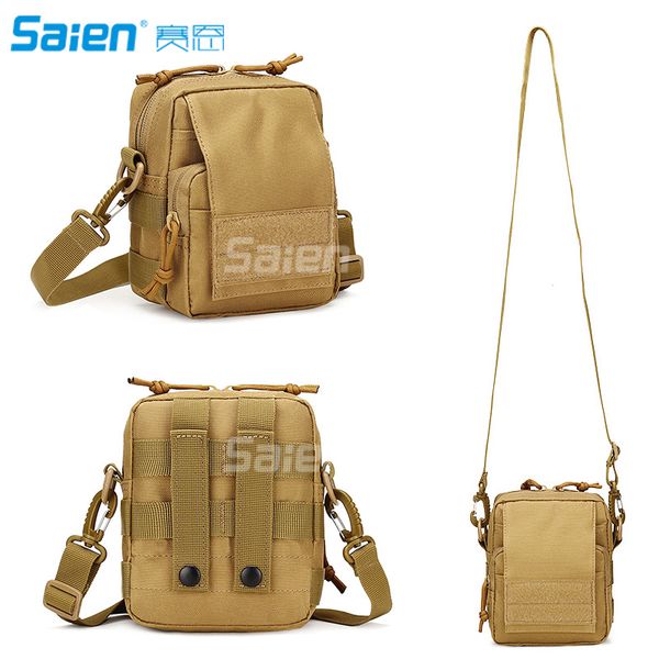 

outdoor tactical cross-body utility molle pouch shoulder pack style daypack sling bag hiking camping trekking bag