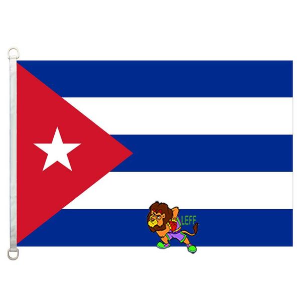 

cuba flag flag,90*150cm ,100% polyester, banner,digital printing