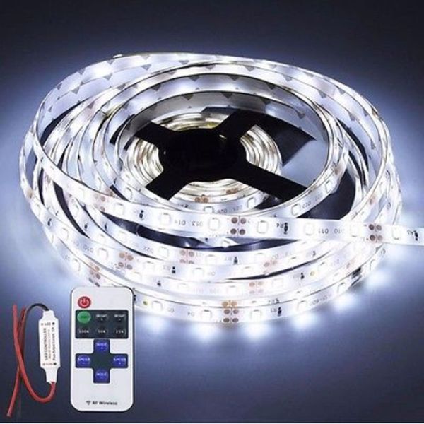 Wireless White Led Strip Kit For Boat Marine Deck Interior Lighting 16 Ft Waterproof 12v Bow Trailer Pontoon Lights Kit Led Strip Led Light Strips