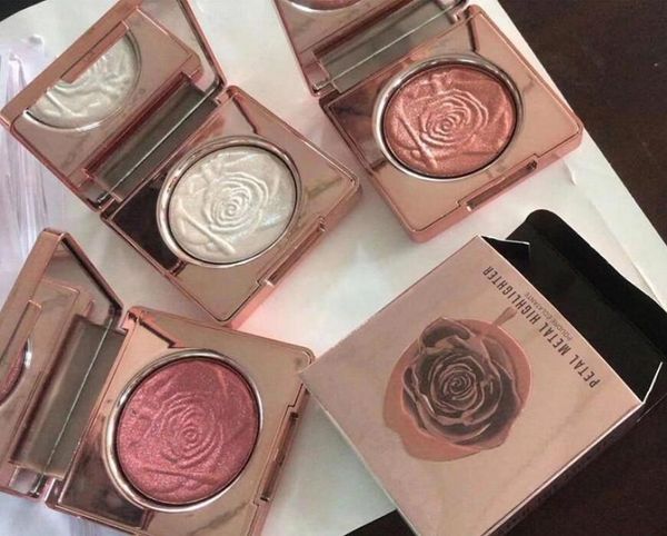

Dropshipping новый бренд Влада лепесток металла макияж Highlighter позолоченная Роза металл