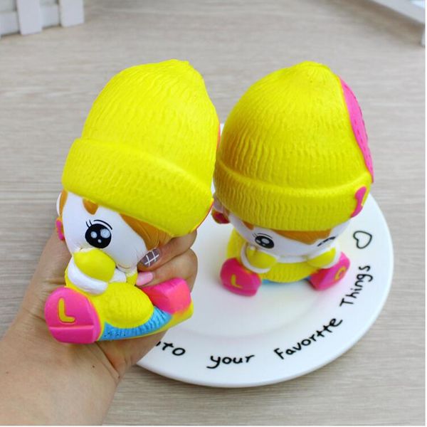 

squishy toys anti stress toy cartoon snowman style slow rising outdoor decompression toy pgraph props hct 011