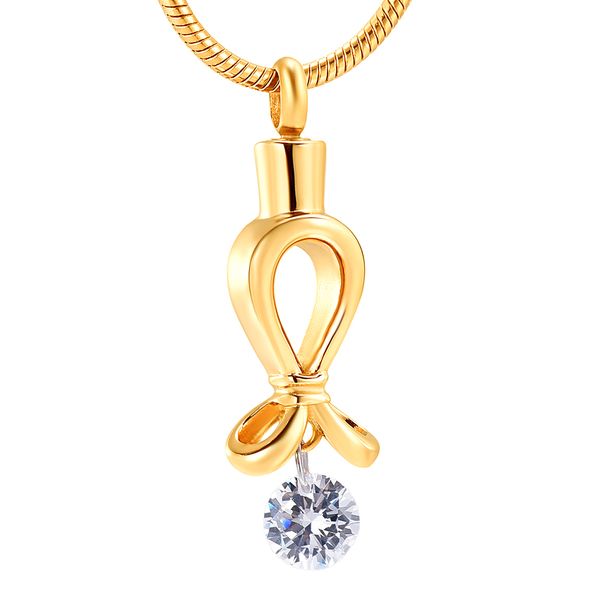 

birthstone cremation ash pendant stainless steel cremation jewelry keepsake ash urn necklace, Silver