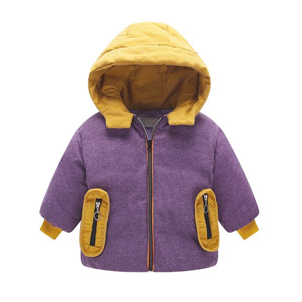 

2018 winter jackets for girls boys clothes children outerwear & coats thick warm hooded kids parkas baby girl clothing, Blue;gray