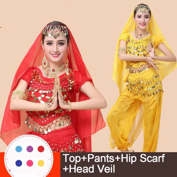 

Women price bollywood bellydance co tume oriental belly dance co tume et for ale 4 piece pant veil carf