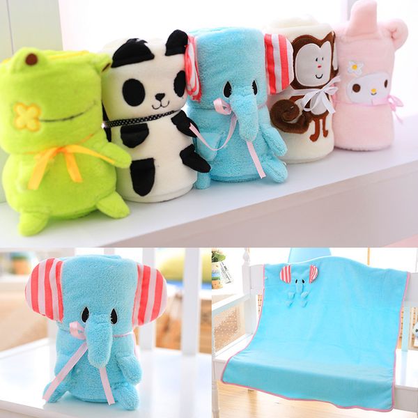 

comfortable baby infant bathrobe toalla cute animal cartoon babies blanket kids hooded bathrobe toddler baby bath towel