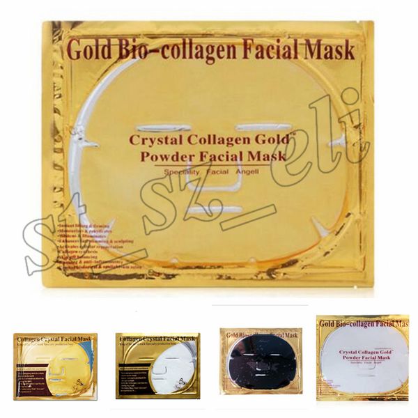 

24k gold powder bio collagen mask albumen crystal facial mask girl woman skin care gel face mask masks facial peels 5 types