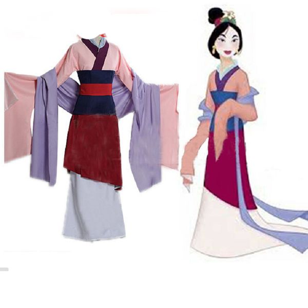 Hua Mulan Cosplay Princess Costume Women Costumes Girl Adults