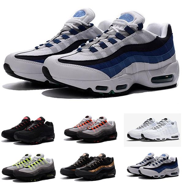 

Nike air max 95 2018 горячая продажа новый 95 TT вытащить вкладку тройной белый красный случайный наружная прогулочная обувь 95s лучший ботинок лучшего качества оптом