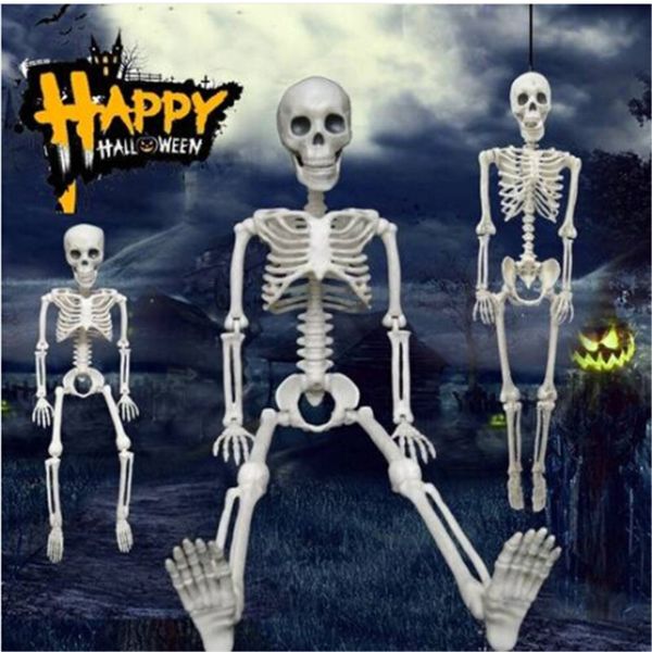 

Бесплатная доставка Доступный Скелет Хэллоуин Декор Страшный Человек Кость Жутк