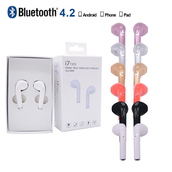 

HBQ I7 I7S TWS Близнецы Беспроводные Bluetooth-наушники Наушники Наушники Мини-вкладыши с м