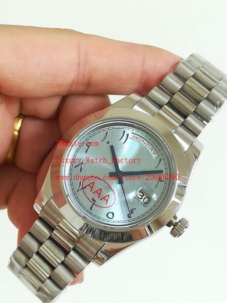

luxury wristwatches new arrival 40mm 116300 asia 2813 movement automatic mens men's watch watches, Slivery;brown