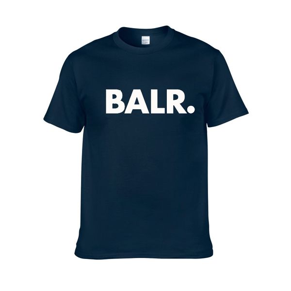 2018 Neue Sommermarke Balr Kleidung O-Neck Jugend Männer T-Shirt Druck Hip Hop T-Shirt 100% Baumwollmodelmänner T-Sh 324