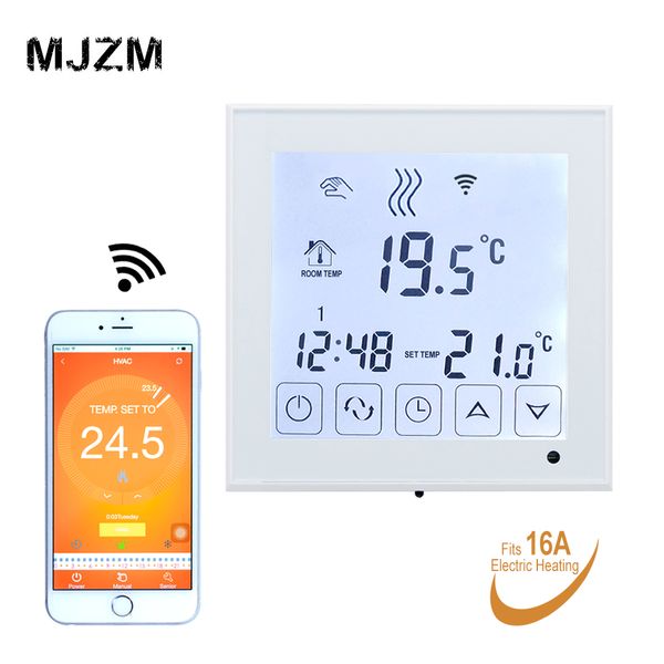 2019 Wifi Thermostat For Electric Underfloor Heating Thermostats Smart System App Control Home Thermoregulator For Warm Floors From Kuaikey 56 99