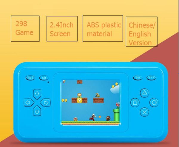 16cm Family Computer Station Game Toy Abs Chineseenglish Version Kids Handheld Game Console 298 24inch Multicolor Screen Electric Dog Door - 