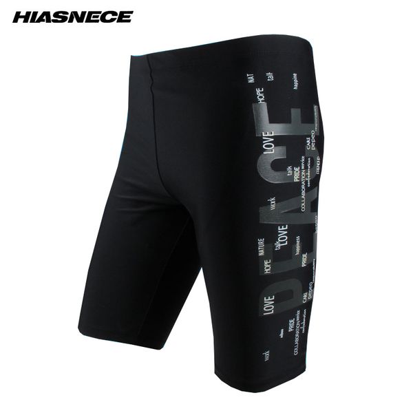 

mens swimming long shorts swimwear solid swim trunks quick drying breathable plus size 2018 beach wear bathing suit