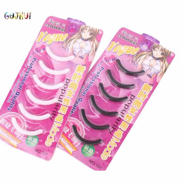 

gujhui 2016 12x curving cosmetic eyelash curler replacement refill cushion pads makeup tool
