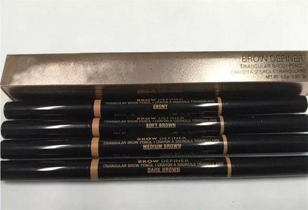 

sell double eyebrow pencil brow pencil ebony chocolate soft brown dark brown medium brown