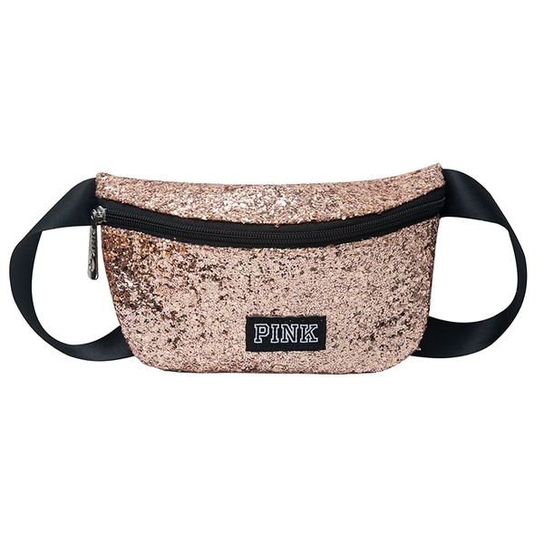 

Pink letter wai t bag equin fanny pack waterproof beach bag cro body houlder bag co metic bag