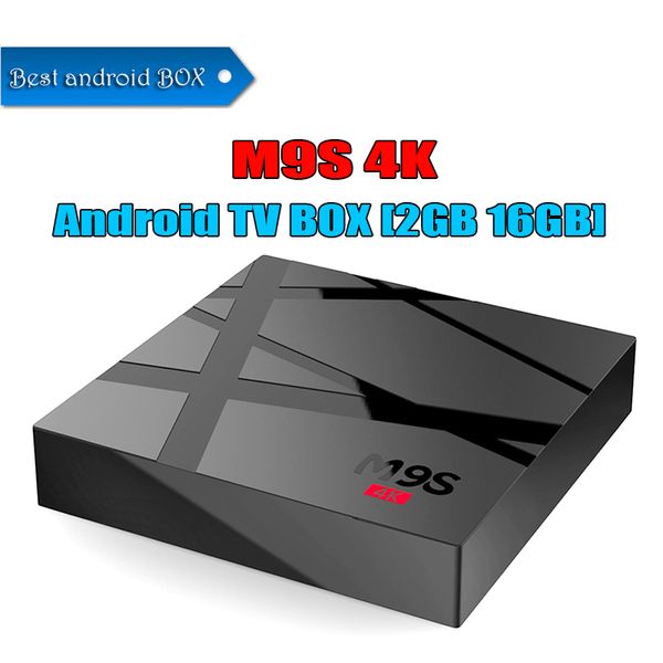 

M9S 4K 2GB 16GB Bluetooth Android ott smart TV box Rockchip 3229 Smart TV Box TV 4K потоковый медиа-плеер WiFi 3D лучше X96 TX3 MINI