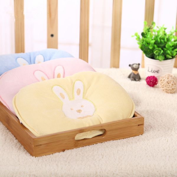 

baby 2017 100% cotton three color cotton baby shaping pillow anti roll cushion nursing pillow to prevent flat head