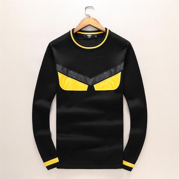 

2018 новый свитер мода с длинным рукавом письма печатных осень и зима мужской свите